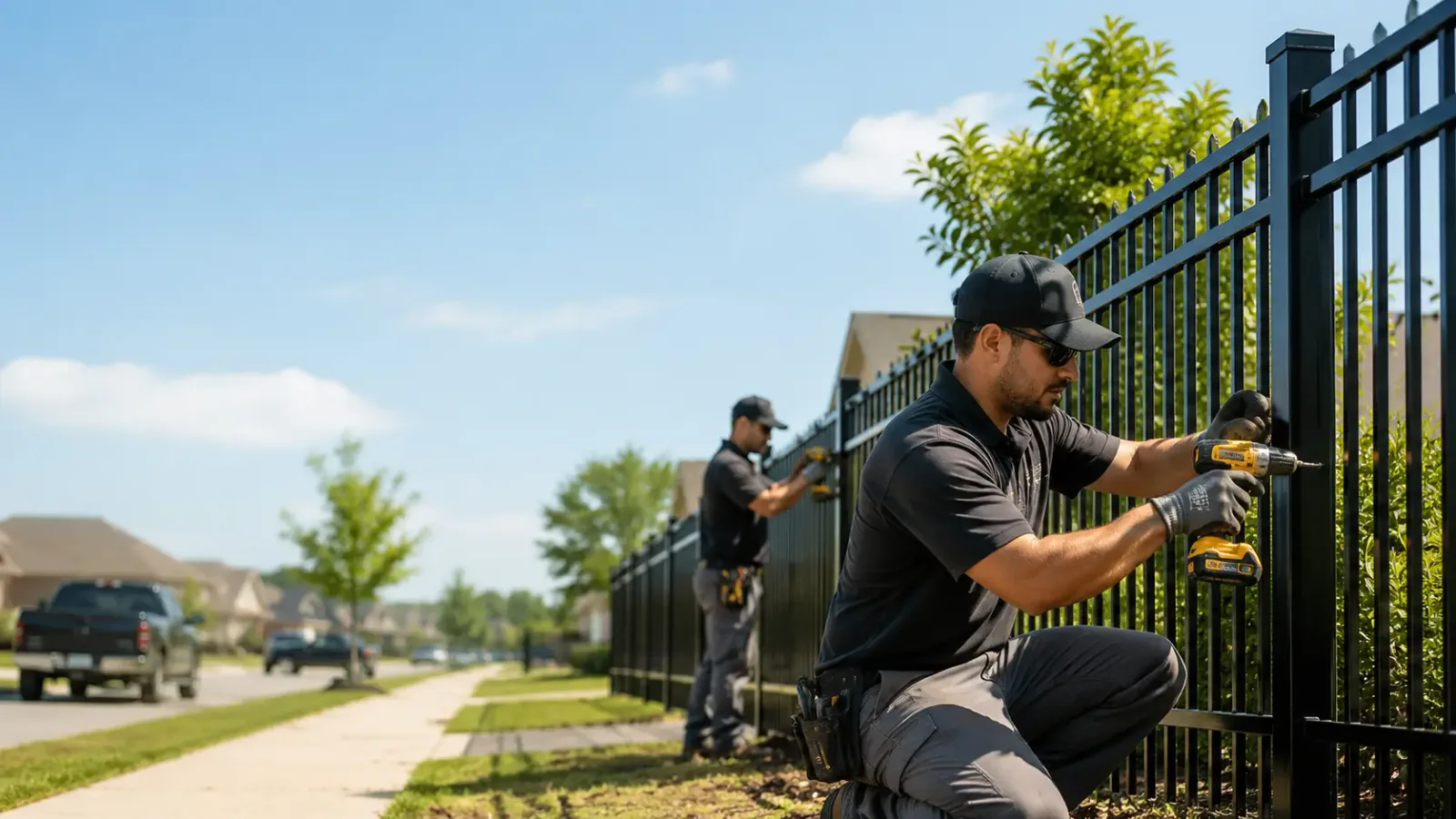 Metal Fence Installation in Manteno, IL